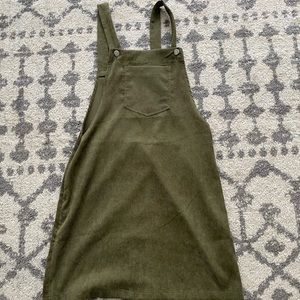 Green Overall Dress - Only Worn Once!!